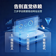 千山建站-告别直觉依赖：三步学会数据驱动网站运营