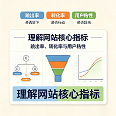 鞍山建站-理解网站核心指标：跳出率、转化率与用户粘性