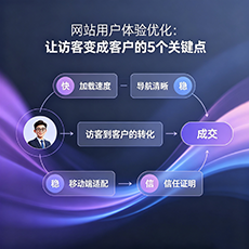 鞍山建站-网站用户体验优化：让访客变成客户的5个关键点